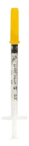 Jeringa P/insulina Dl 1ml 30gx13mm C/100 Piezas