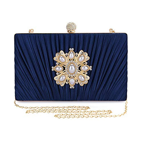 Mulian Lily M279 Evening Bag For Women, Pearl Flower H5kko