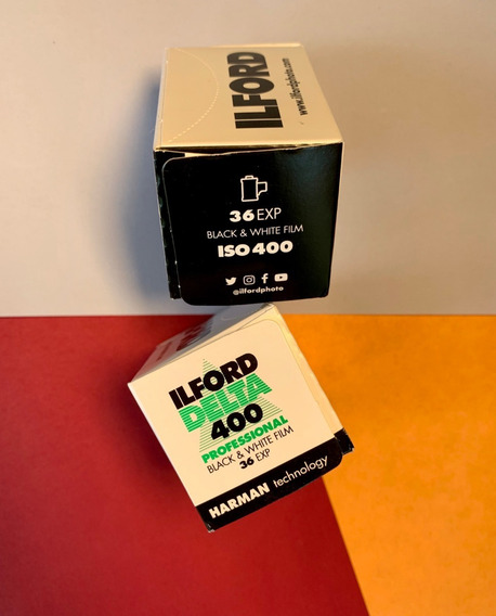 Ilford Delta 100 35 mm 36 Exp fábrica fresca 5 Pack