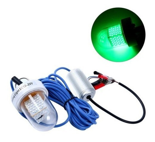 Verde 12v-24v 60w 126led 3780 Lúmenes Ip68 Pesca Barco Yaema