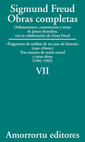 Sigmund Freud Tomo 7 Amorrortu Obras Completas Vii 3 Ensayos