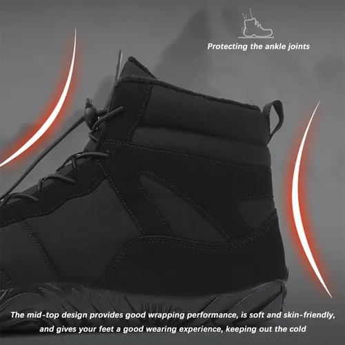 2024 Nuevos Zapatos Descalzos, Botas De Algodón Unisex.
