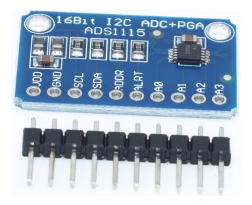 Modulo Ads1115 Adc Amplificador De Ganancia Programable Cdmx