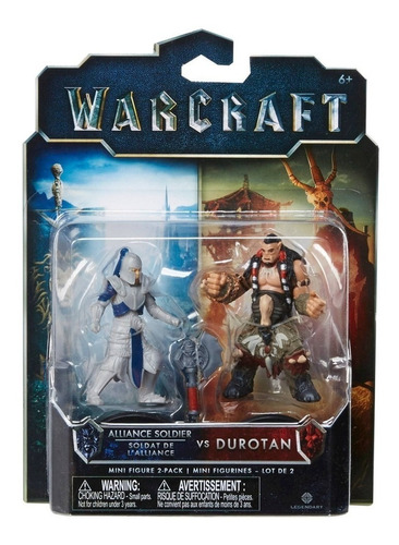 Imagen 1 de 3 de Figuras Jakks Pacific Warcraft Alliance Soldier And Durotan