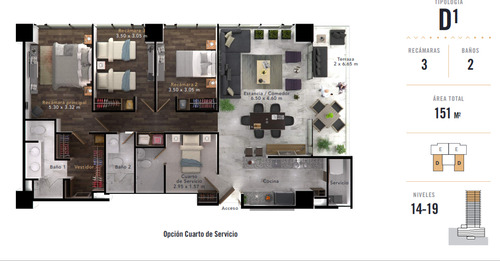 Departamento En Venta En Interlomas Forus Preventa Con Terraza (m2d2722)