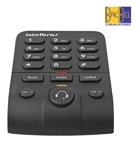Imagen 3 de 4 de Intelbras - Teléfono Con Auricular Hsb50 Para Línea O Anexo