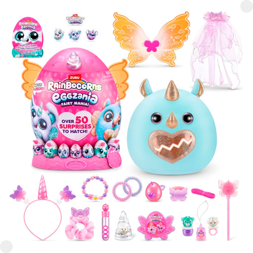 Pelúcia Rainbowcorn Fairymania Laranja F01739 - Fun