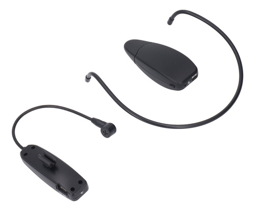 Sistema De Auriculares Con Micrófono Inalámbrico Uhf, Micróf