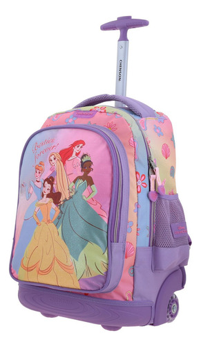 Mochila Chenson Ruedas Disney Princesas Primaria Princs