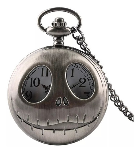 Reloj De Bolsillo De Jack Skellington