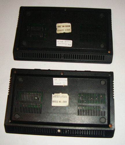 Lote De 2 Consolas Atari 2600 Funcionales (mr2023) Negro (Usado)