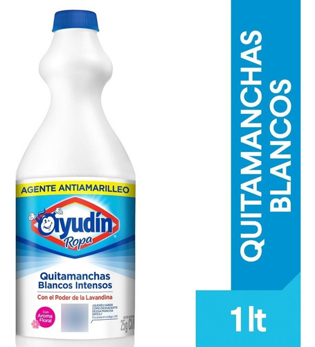 Quitamanchas Con Lavandina Ayudin Blancos Intensos X 1 Lt