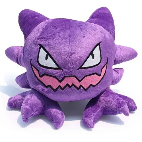 Gengar Mega Evolução Pokémon Fantasma Pelúcia 18x25cm