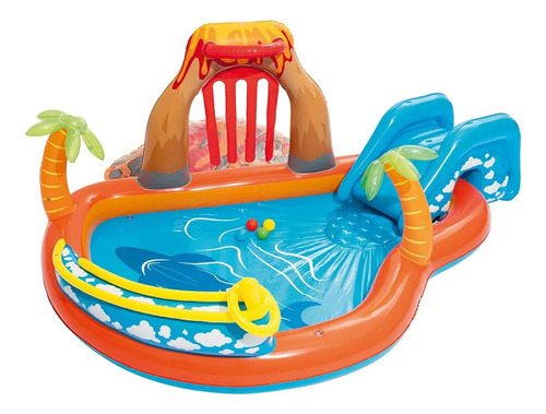 Piscina Inflable Infantil Volcán 308l Bestway Bw53069