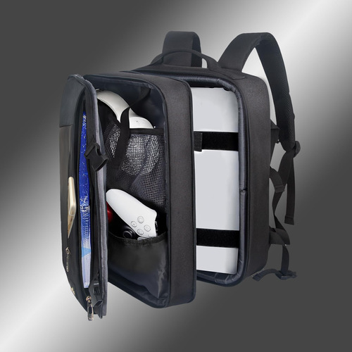 Mochila De Viaje Hap Tim Para Consola Ps5 Con Protección Aco