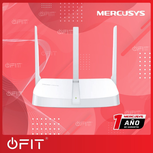 Imagen 6 de 9 de Router Wifi Mercusys By Tp Link N 300 Mbps 3 Antenas
