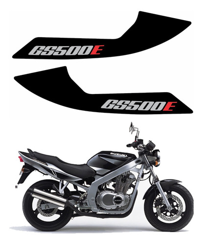 Par Adesivos Faixa Rabeta Para Suzuki Gs500 Moto 12839