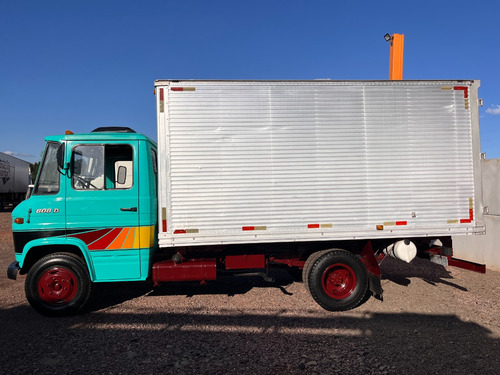 M Benz L 608 D 4x2 1977 Revisado 3/4 Com Baú Furgão Seco