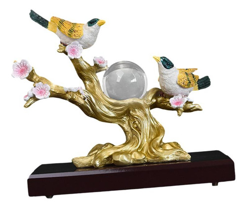 Figura De Pájaro Urraca, Escultura Animal, Colección De