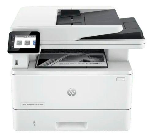 Impresora Multifuncion Laser Monocromatica Hp 4103fdw 2z629a