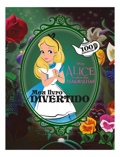 Meu Livro Divertido: Alice No País Das Maravilhas, De Disney., Vol. Único. Vr Editora, Capa Mole, 1ª Edição Em Português, 2016