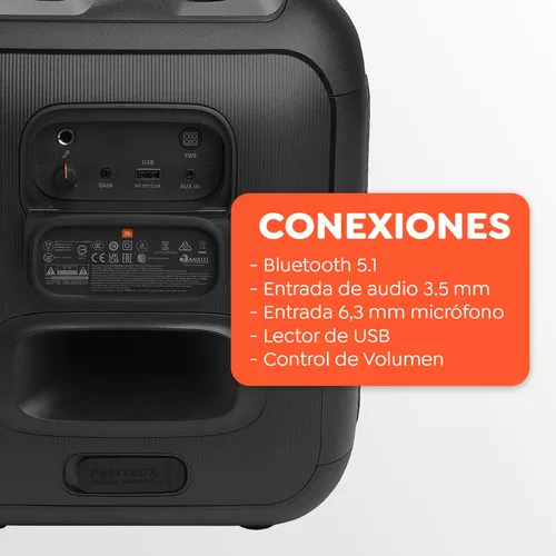 JBL PARTYBOX 310 EFECTO LUZ BLUETOOTH