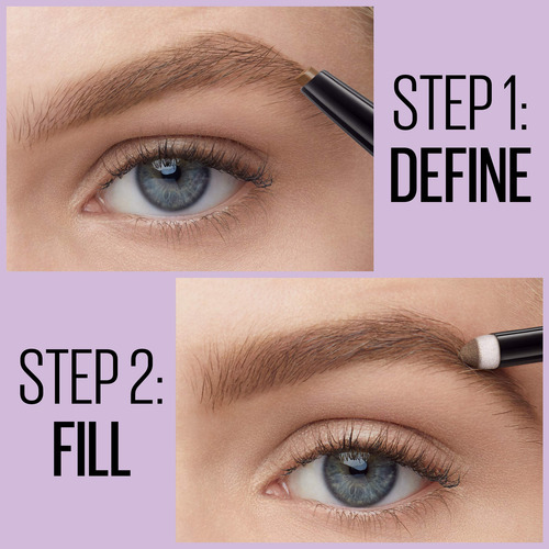 Lápis E Pó Para Sobrancelhas Maybelline Express Brow Black B