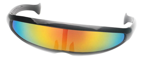 2 / Set Ciclops Espelhados Óculos De Sol Estreitas