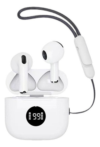 Audifonos Inalambricos Bluetooth 5.4 Para Iphone Samsung Blanco