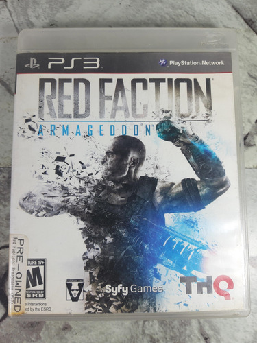 Juego Red Faction Armagedon Ps3 Fisico Usado