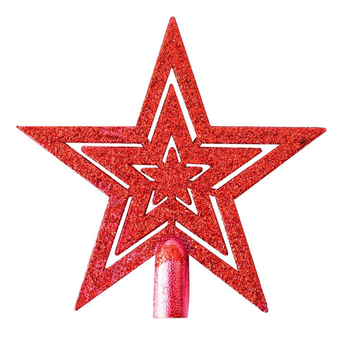 Puntal Estrella Para Arbol De Navidad 19cm