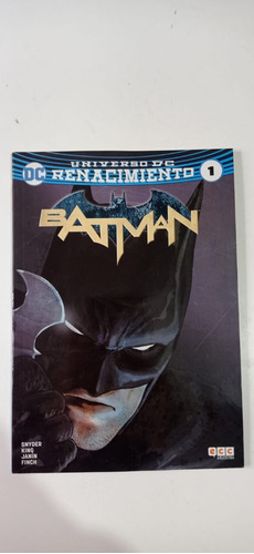 Batman Dc Renacimiento Vol 1 Snyder King Ecc