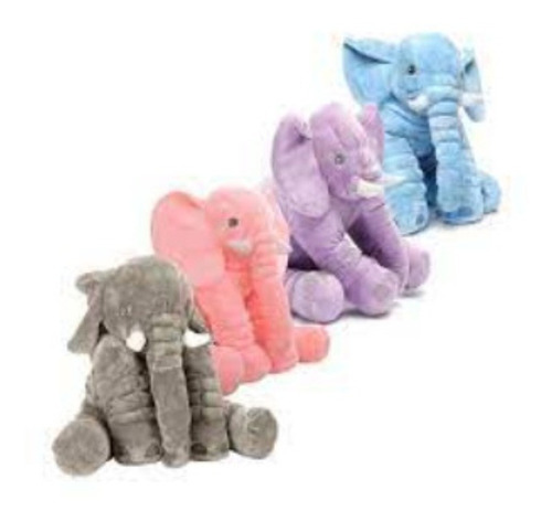 Almohada Peluche De Apego Elefante