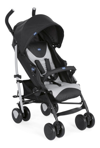 Coche de paseo Chicco Echo stone con chasis color negro