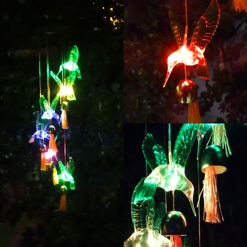 Regalo Navidad - Decoración Hogar - Colgante Colibrí Solar
