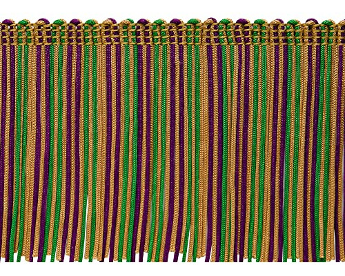 Trims By The Yard Borde De Flecos De Cadena Multicolor De 4 