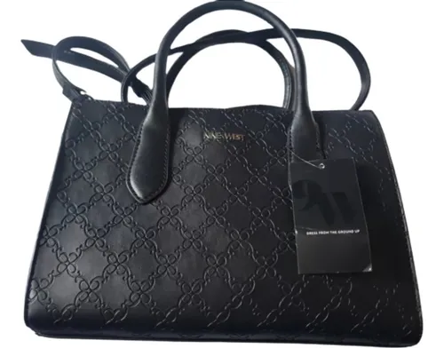 Bolsa Nine West Crossbody Negra Original Nye532906 Cuotas sin