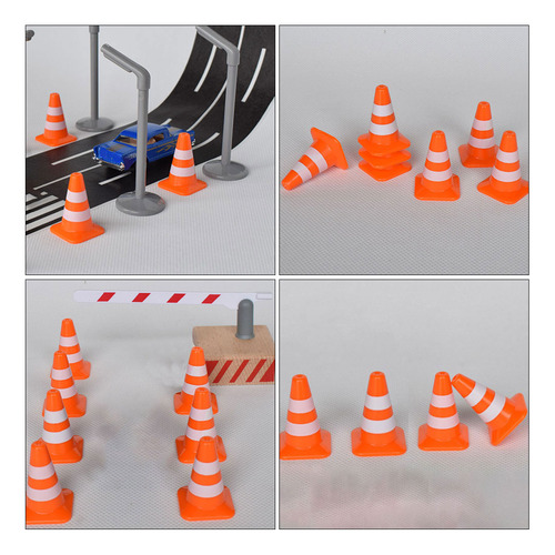 21 Piezas De Juguetes Delicados Roadblock, Prácticos Juguete