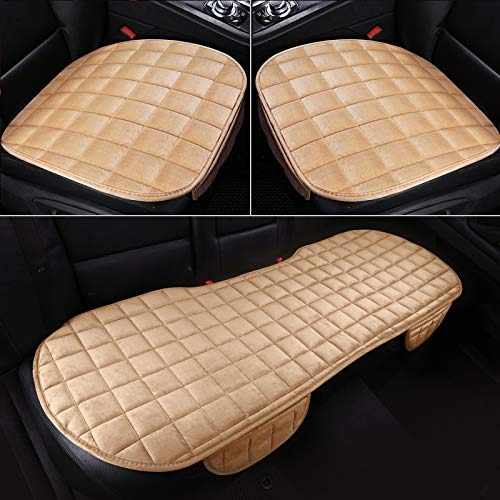 Honcenmax Cubierta De Asiento De Coche Suave, Protector De L