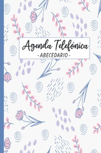 Agenda Telefonica Abecedario: Libreta De Direcciones Y Conta