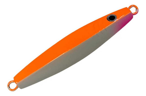 Cebo Ns Jig Gumi naranja extremadamente eficaz, 75 g y 8 cm, para pescar