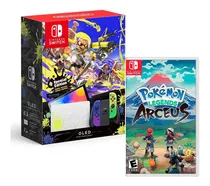 Comprar Consola Nintendo Switch Edicion Splatoon + Pokemon Arceus
