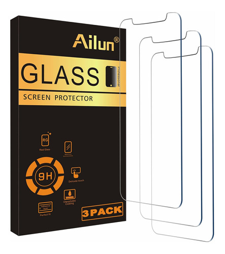 Ailun Protector De Pantalla De Vidrio Para I 12 Pro Max  De.