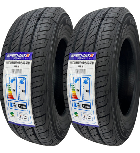 Kit 04 Pneus 175/70r14c Lt 95/93s Frd18 Speedmax Prime Carga S