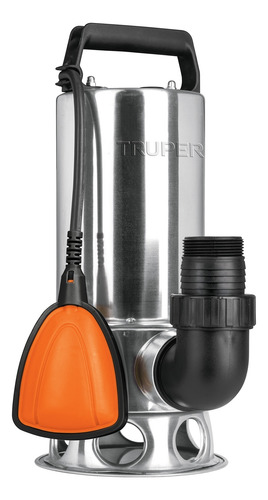 Bomba Sumergible Acero Inoxidable,agua Sucia,1-1/2hp, Truper