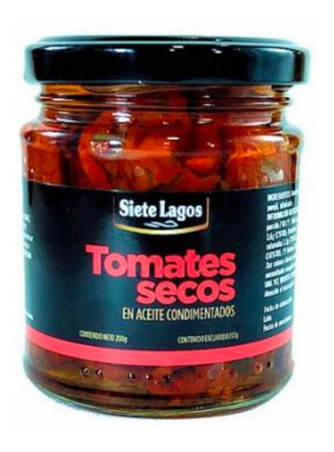 Imagen 2 de 3 de Tomates Deshidratados En Aceite Siete Lagos Origen Turquia