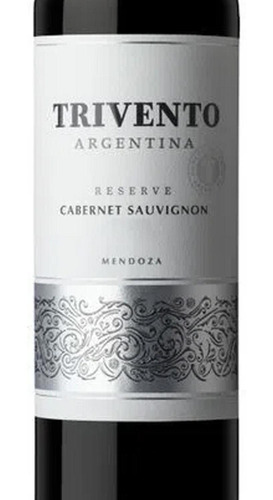 Pack De 2 Vino Tinto Trivento Reserve Cabernet Sauvignon 750