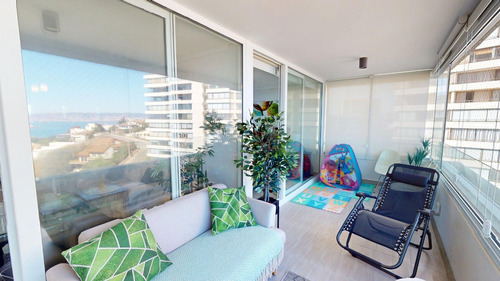 Sin Comision, Seminuevo, 3d_2b, Vista Mar, Amoblado, Reñaca
