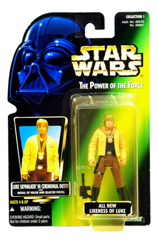 Star Wars Power Of The Force Regular Luke Ceremonial Outfit