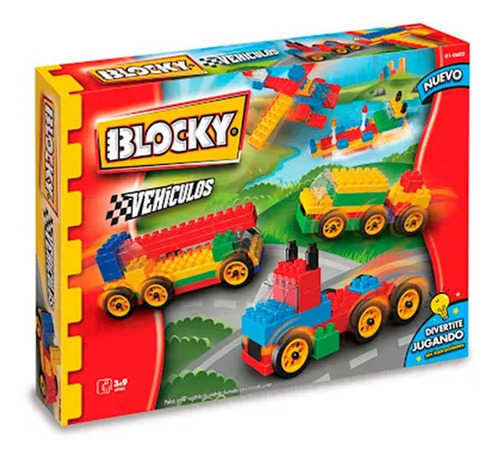 Imagen 1 de 1 de Bloques Blocky Vehiculos 3 140 Piezas
